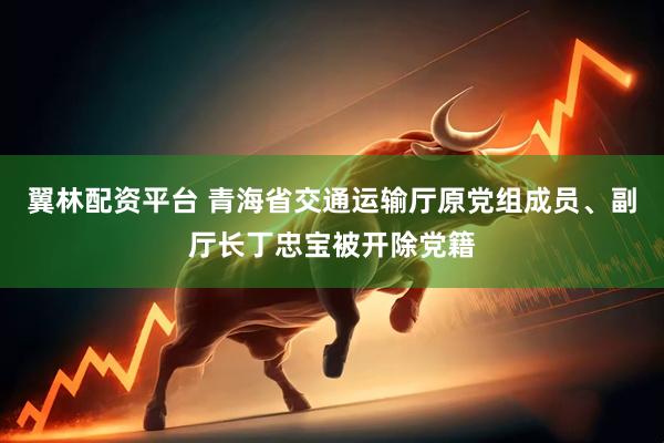 翼林配资平台 青海省交通运输厅原党组成员、副厅长丁忠宝被开除党籍